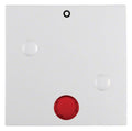 Berker 15771909 Wippe anschraubbar m.Linse rot+Aufdr.0 S.1/B.3/B.7 polarw.