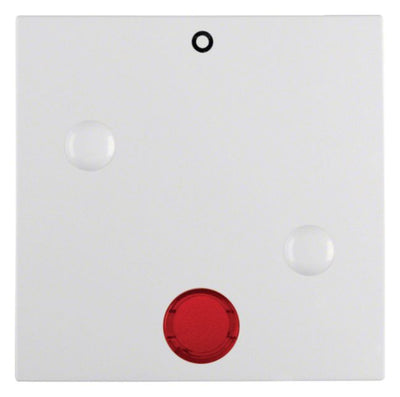 Berker 15771909 Wippe anschraubbar m.Linse rot+Aufdr.0 S.1/B.3/B.7 polarw.