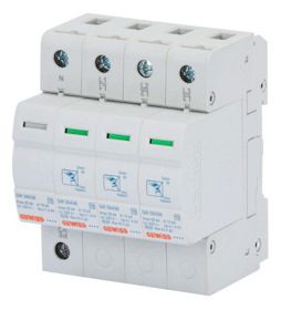 GEWISS GWD6409 Überspannungsableiter Typ 2 400V 20kA 3P+N 4TE m.Modul