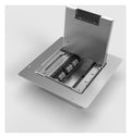 Unterflursystem 9008BB 4x Schuko 4x RJ45 2fach belegbar 9008BB-1-0