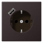 Jung AL1520-18AD SCHUKO-Steckdose m.USB Typ A