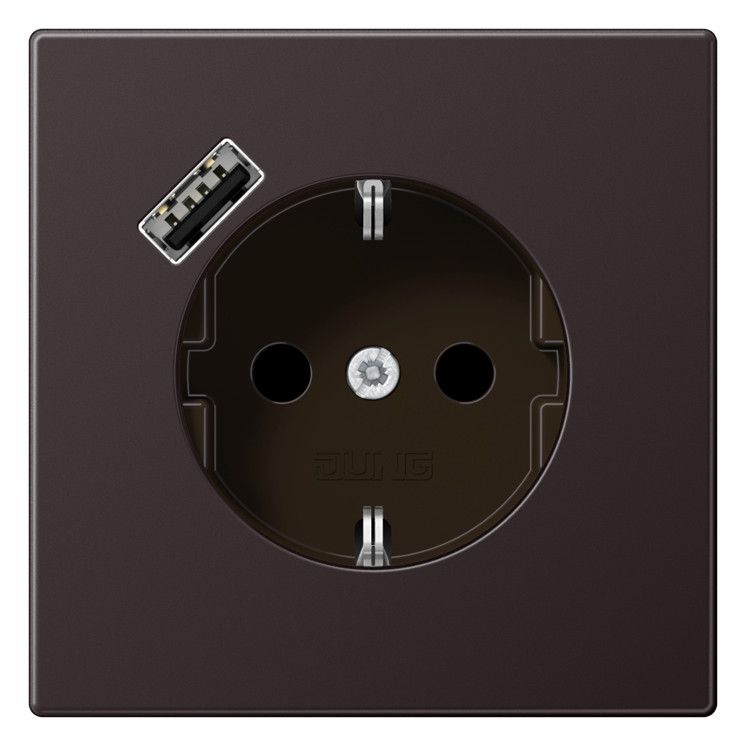 Jung AL1520-18AD SCHUKO-Steckdose m.USB Typ A