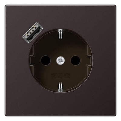 Jung AL1520-18AD SCHUKO-Steckdose m.USB Typ A