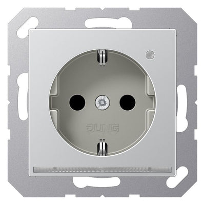 Jung A1520-OALLNW SCHUKO-Steckdose m.LED-Licht