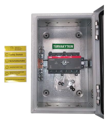 ABB OTL25A6B Sicherheitsschalter 6p 15 kW 400V m.rt-gelbem 1SCA022745R6890