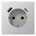 Jung AL1520-15CA SCHUKO-Steckdose m.USB Typ AC