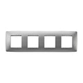 GEWISS GW16128VT Abdeckrahmen ONE International 2+2+2+2M horiz. Titan