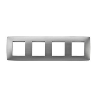 GEWISS GW16128VT Abdeckrahmen ONE International 2+2+2+2M horiz. Titan