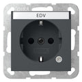 GIRA 445228 SCHUKO-Steckdose Kontroll+ BSF System 55 Anthrazit