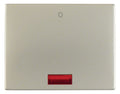 Berker 14177104 Wippe m.Linse rot+ Aufdruck 0 K.5 Edelstahl Rostfrei