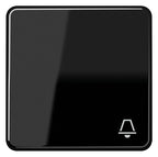 Jung CD590KSW Wippe Symbol Klingel schwarz
