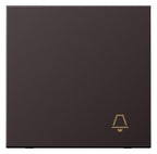 Jung AL2990KD Wippe Symbol Klingel LS Aluminium dark