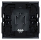 Mert 430814 Wippe m.Kontrollfenster+ Aufdr. Klingel anthrazit System M