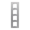 GEWISS GW16229VT Abdeckrahmen LUX International 2+2+2+2M vert. Titan