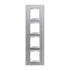 GEWISS GW16229VT Abdeckrahmen LUX International 2+2+2+2M vert. Titan