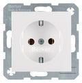 Berker 41431909 Steckdose SCHUKO S.1/B.3/B.7 polarweiß matt