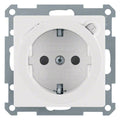 Berker 47086089 Steckdose SCHUKO+Fi u.erh.BS Q.1/Q.3 polarweiß samt