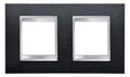 GEWISS GW16223VA Abdeckrahmen LUX International 2+2M horiz. Schiefer