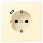 Jung LC1520-18C201 SCHUKO-Steckd.m.USB Typ C LC32001