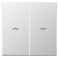 Jung AL2995P Wippe m.Symbolen Auf/Ab f.509VU/539VU LS Aluminium