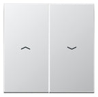 Jung AL2995P Wippe m.Symbolen Auf/Ab f.509VU/539VU LS Aluminium