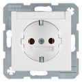 Berker 47501909 Steckdose SCHUKO m.B-feld S.1/B.3/B.7 polarweiß matt
