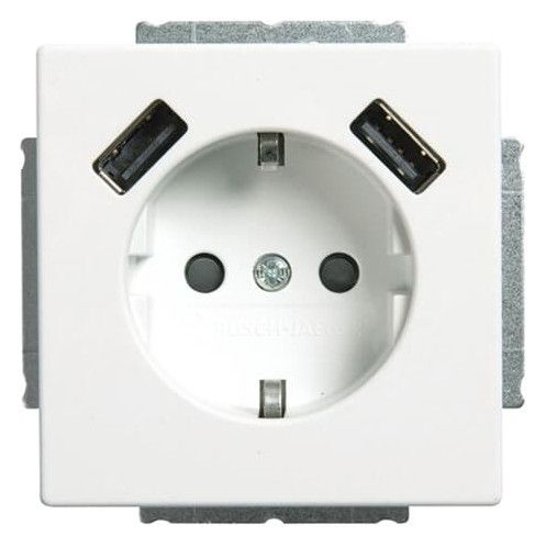 BJ 20 EUCB2USB-884 SCHUKO-/2x USB-Steckdose