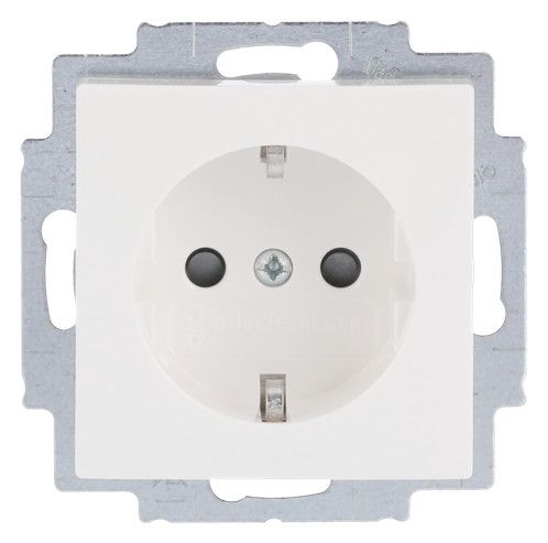 BJ 20 EURB-914 SCHUKO Steckdose o.Spr. Bs alpinweiß Busch-balance SI