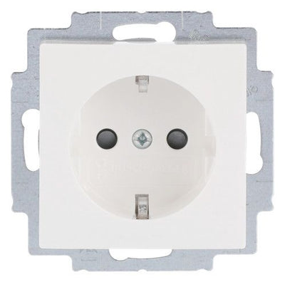 BJ 20 EURB-914 SCHUKO Steckdose o.Spr. Bs alpinweiß Busch-balance SI