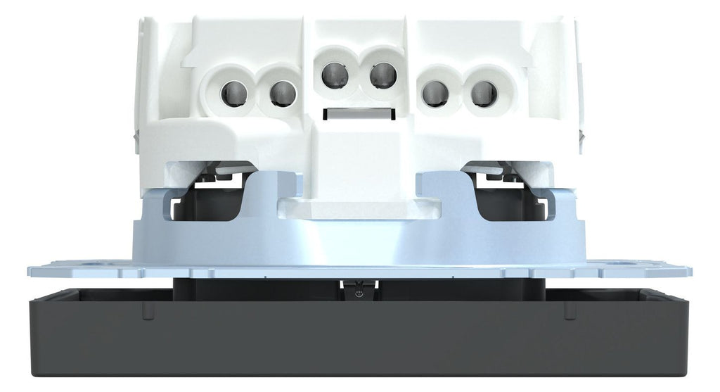 Mert MEG 2301-6034 SCHUKO-Steckdose Steckklemme Anthrazit