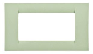GEWISS GW22144 Abdeckrahmen System Virna 4M Venedig Grün