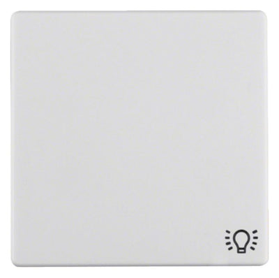 Berker 16206049 Wippe m.Aufdruck Symbol Licht Q.1/Q.3 polarweiß samt