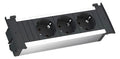 Bachmann 927.000 KAPSA 3xSchuko sw Strom 2,0m Schuko