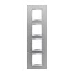 GEWISS GW16229VT Abdeckrahmen LUX International 2+2+2+2M vert. Titan