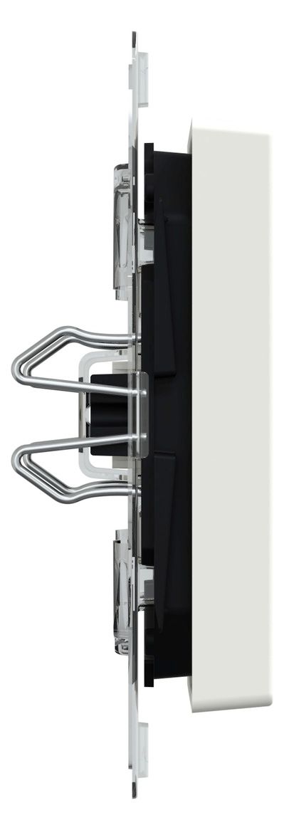 Mert 432019 Wippe IP44 polarweiß glänzend System M
