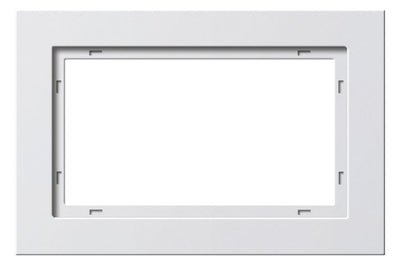GIRA 100122 Abdeckrahmen 1,5fach E2 Reinweiß seidenmatt
