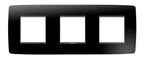 GEWISS GW16126TN Abdeckrahmen ONE International 2+2+2M horiz. Tonerschwarz