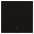 Panasonic WDTR00191EBE-EU1 Plus 55 Wippe matt schwarz m.Symbol Klingel