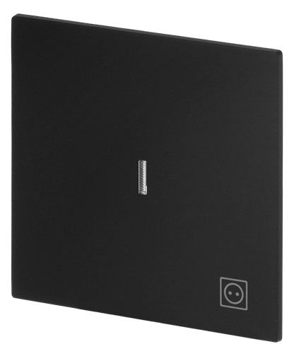 BJ 1789 ST-45M Wippe m.Symbol "Stecker" Mit transparenter Kalotte