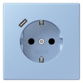 Jung LC1520-18C207 SCHUKO-Steckd.m.USB Typ C LC32021