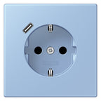 Jung LC1520-18C207 SCHUKO-Steckd.m.USB Typ C LC32021