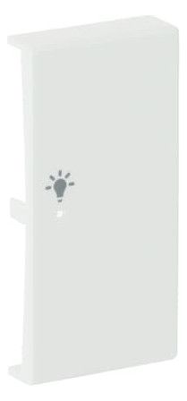 BJ 6231-22-884 Wippe/R 2f Licht matt studioweiß Busch-free@home future linear