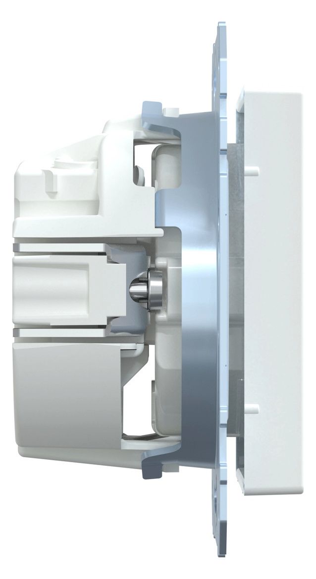 Mert MEG 2301-0325 SCHUKO-Steckdose StK aktivweiß glänzend System M