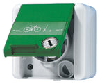 Jung 820GNNAWSLEB SCHUKO Steckd.m.Klappd u.Sicherh.E-Bike