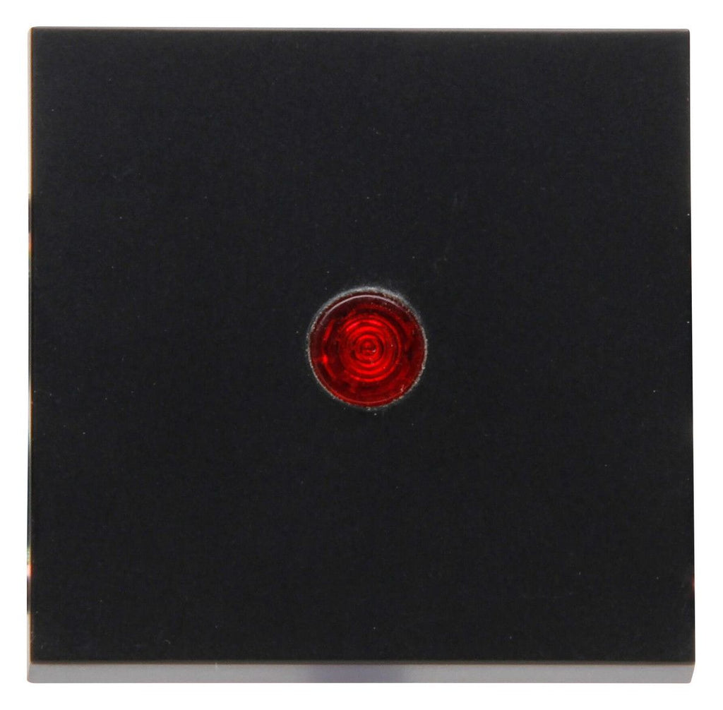 Kopp 490063000 HK07 Flächenwippe m.Linse rot schwarz matt