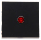 Kopp 490063000 HK07 Flächenwippe m.Linse rot schwarz matt