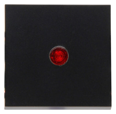 Kopp 490063000 HK07 Flächenwippe m.Linse rot schwarz matt