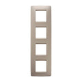 GEWISS GW16129TC Abdeckrahmen ONE International 2+2+2+2M vert. Hanf