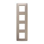 GEWISS GW16129TC Abdeckrahmen ONE International 2+2+2+2M vert. Hanf