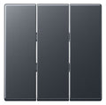 Jung A593BFANM Wippe f.3fach Schalter anthrazit matt